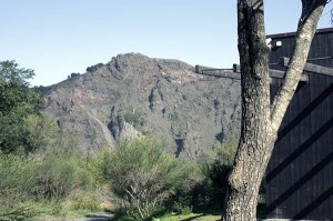 Uno scorcio dal sentiero sud del cono del Vesuvio